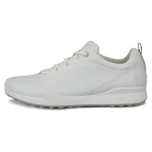 Urban Explorer Footwear Spikeless Golf Shoes ECCO BIOM Hybrid 1 BNY Spikeless Golf Shoes White - FW24 Men Breathable Walking Shoes