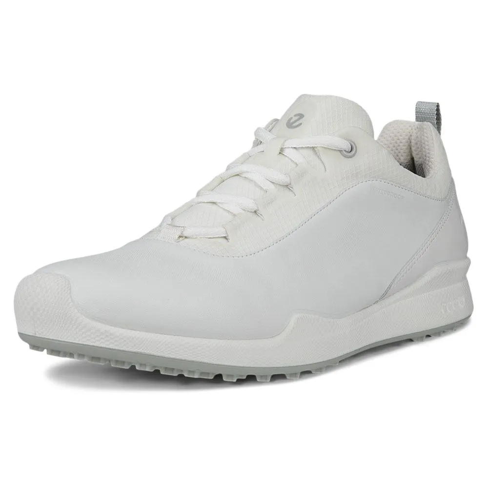Fashion Sneakers, Padded Insole Shoes ECCO BIOM Hybrid 1 BNY Spikeless Golf Shoes White - FW24 Men