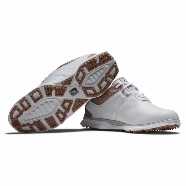 Neutral Tone Shoes Footjoy Ladies Pro SL Golf Shoes 98140 Fashion Sneakers
