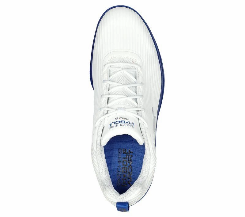 Speed Lace Sneakers Men's Wide Fit Skechers 214044 Go Golf Pro 5 Hyper Golf Sneakers