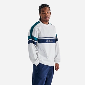 Sportiva Nylon Popover White Malbon mens golf lifestyle wear