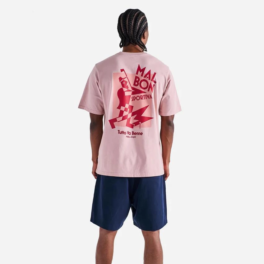 Sportiva T-Shirt Rose Malbon Men's Golf Lifestyle Wear