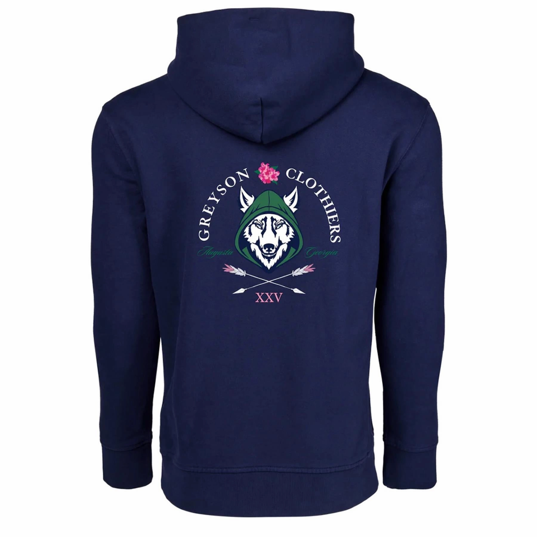 Stalking Wolf Aspen Hoodie Maltese Blue Greyson Men's Clothing