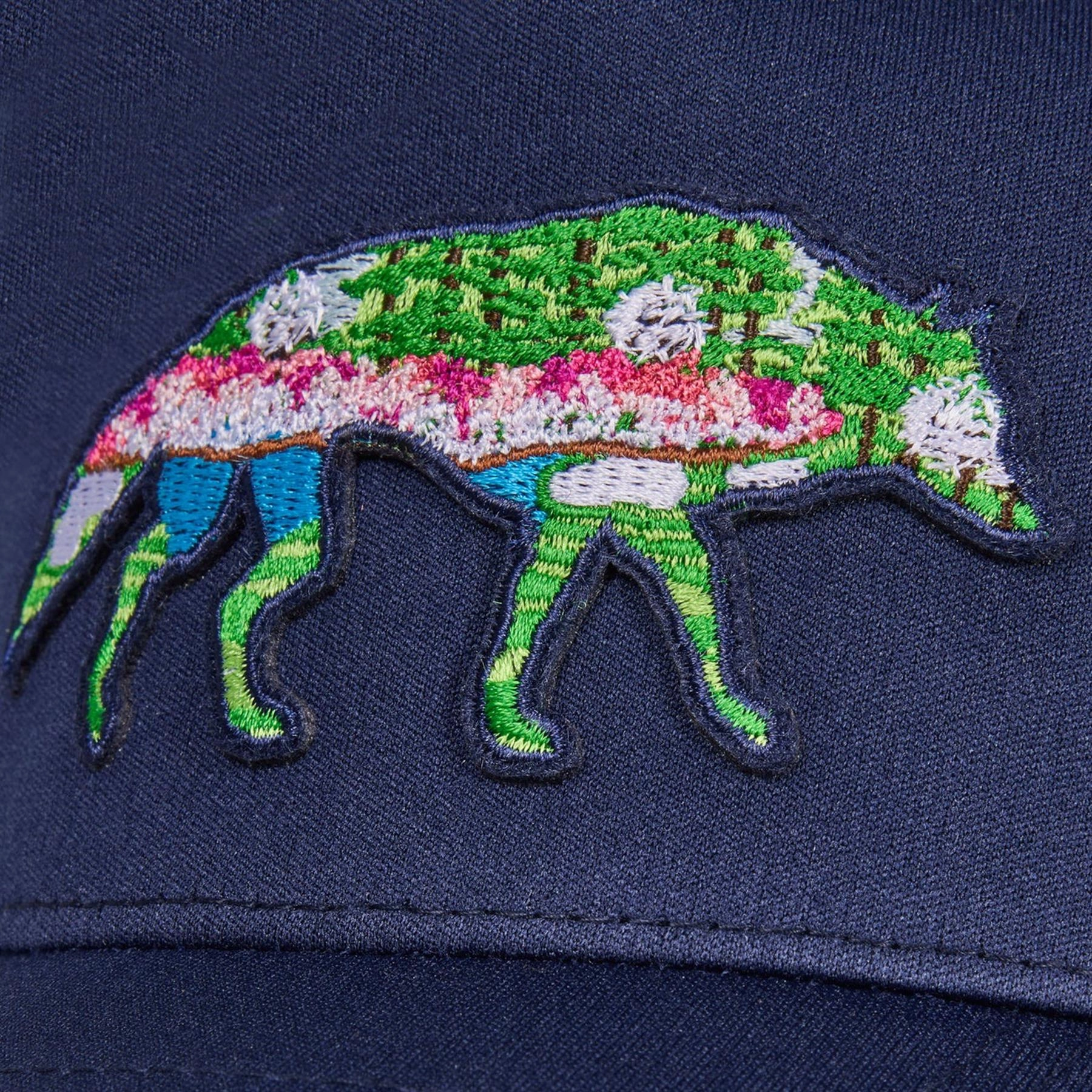 Stalking Wolf Trucker Hat Maltese Blue Greyson Men's Clothing