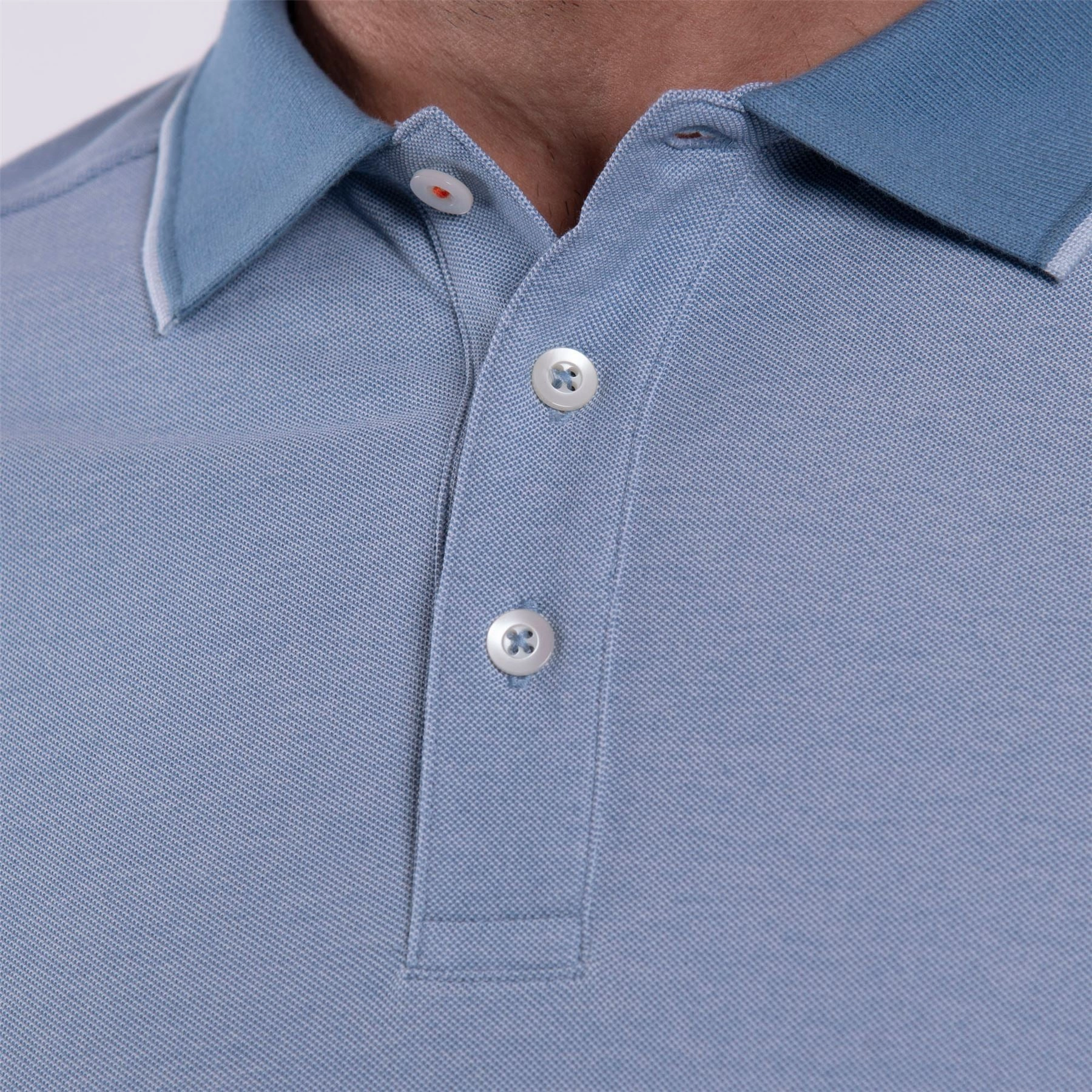 Stan 2.0 Polo Neptune/Powder Blue KJUS Men's Performance Clothing