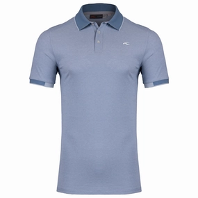 Stan 2.0 Polo Neptune/Powder Blue Kjus men's performance outerwear