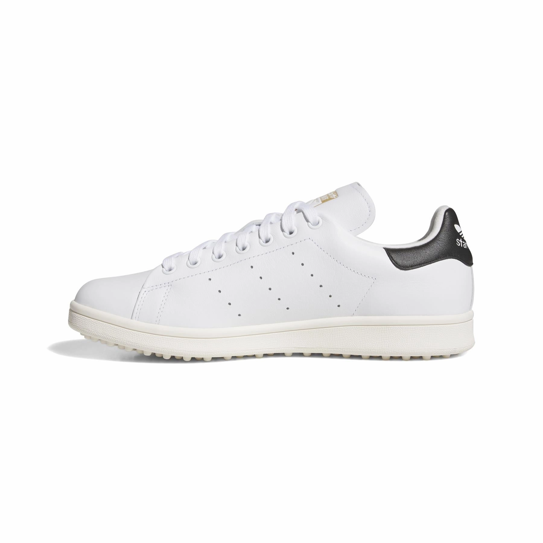 Stan Smith Spikeless Golf Shoes White/Black Adidas Men's Apparel