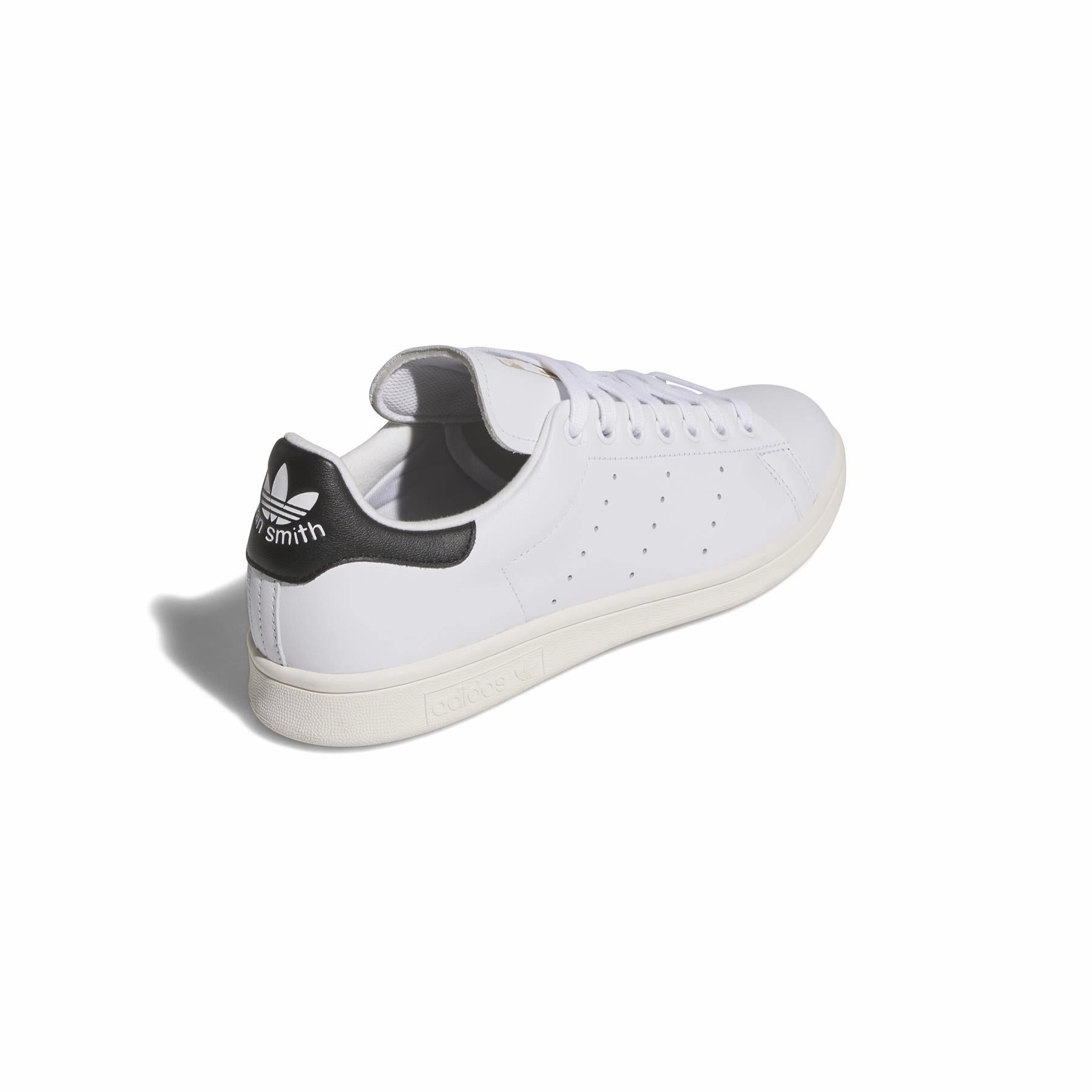Stan Smith Spikeless Golf Shoes White/Black Adidas Men's Apparel