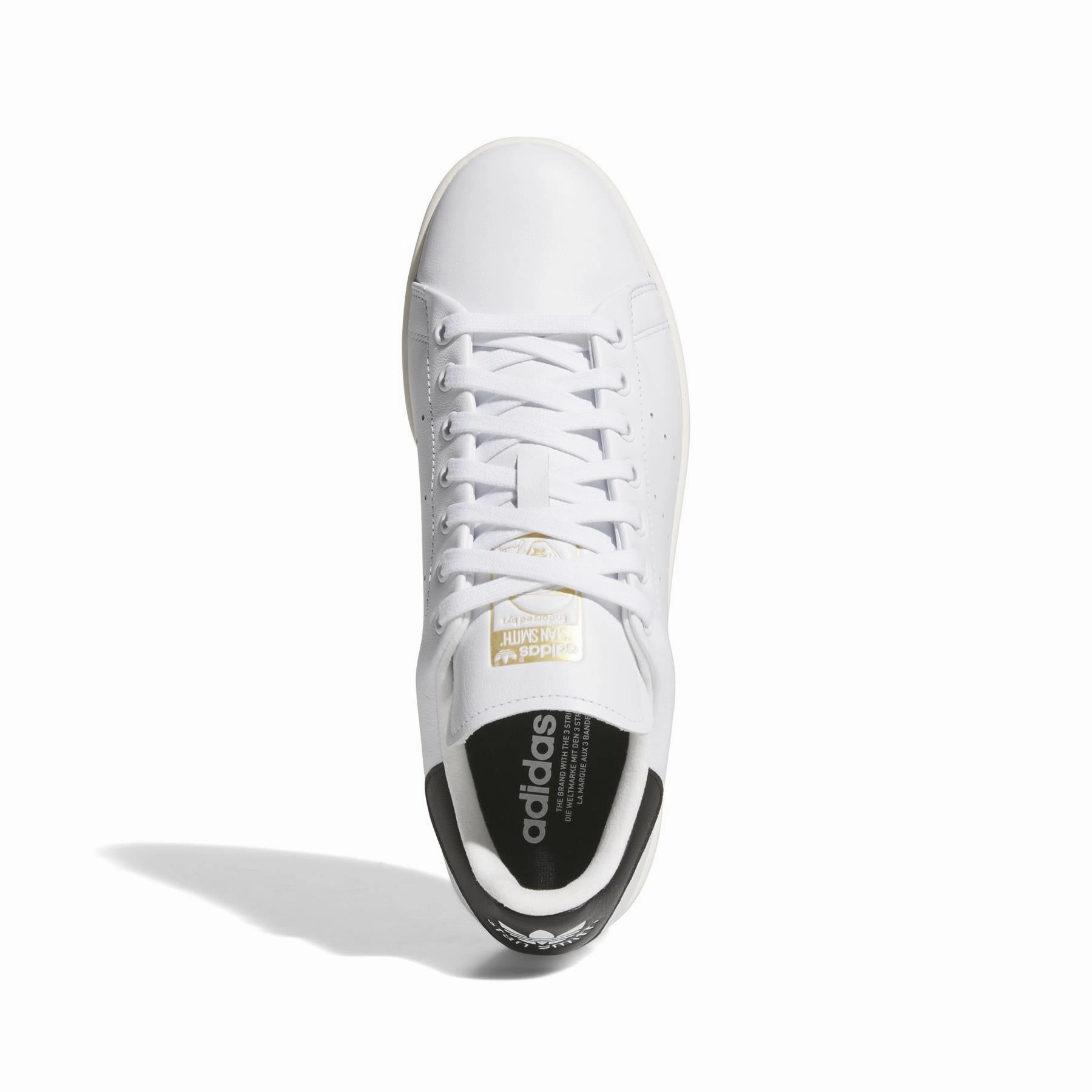 Stan Smith Spikeless Golf Shoes White/Black Adidas Men's Apparel