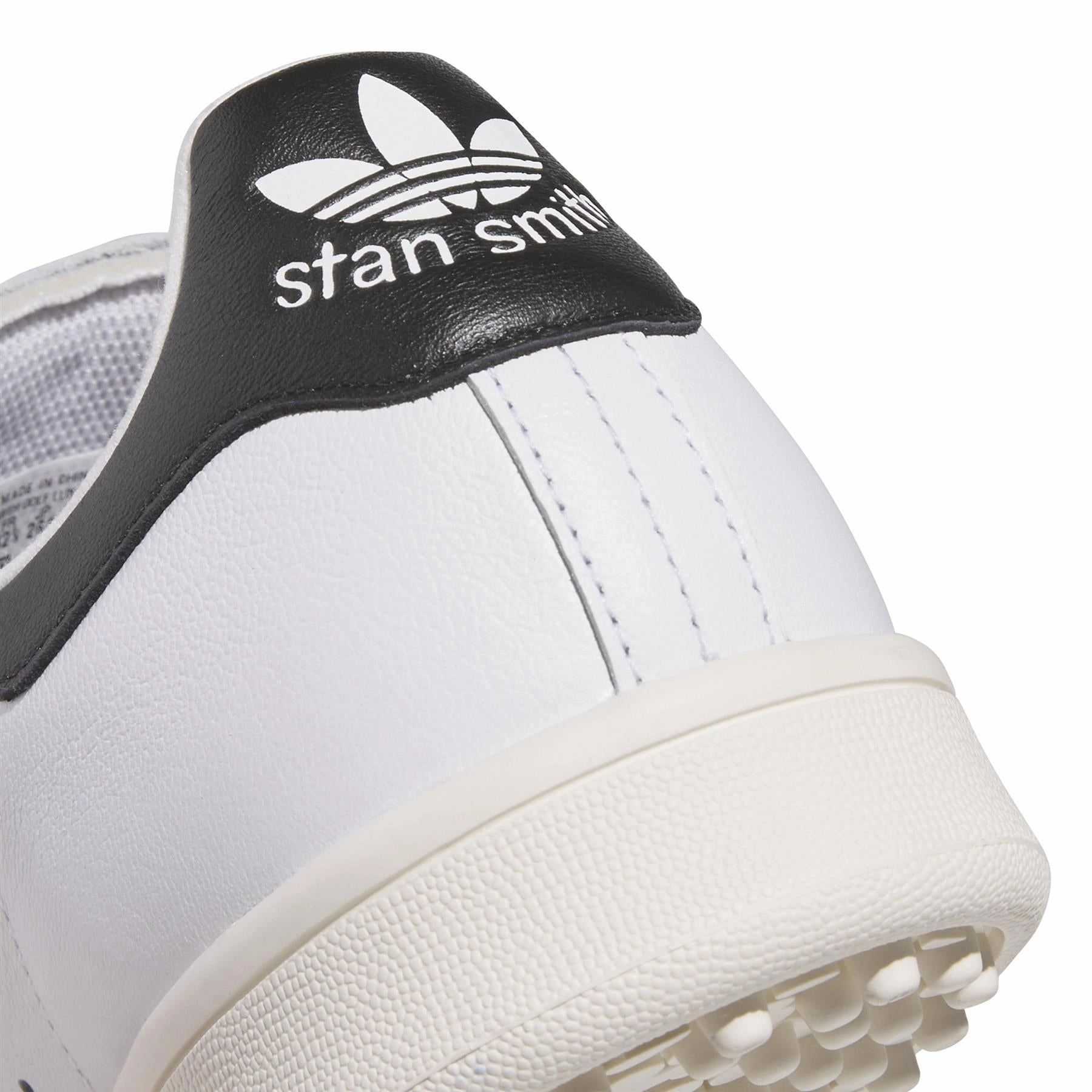 Stan Smith Spikeless Golf Shoes White/Black Adidas Men's Apparel