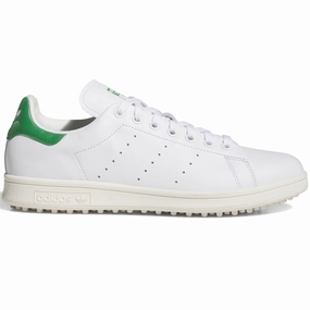 Stan Smith Spikeless Golf Shoes White/Green Adidas sportswear for men