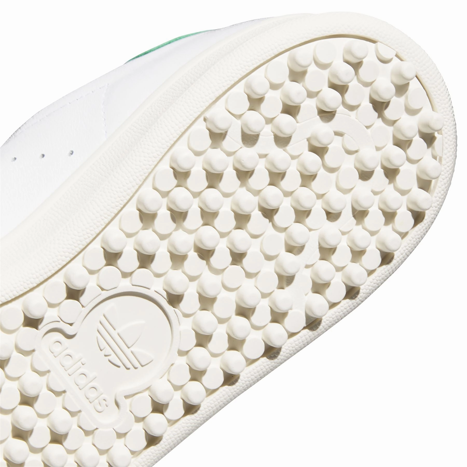 Stan Smith Spikeless Golf Shoes White/Green Adidas Men's Apparel