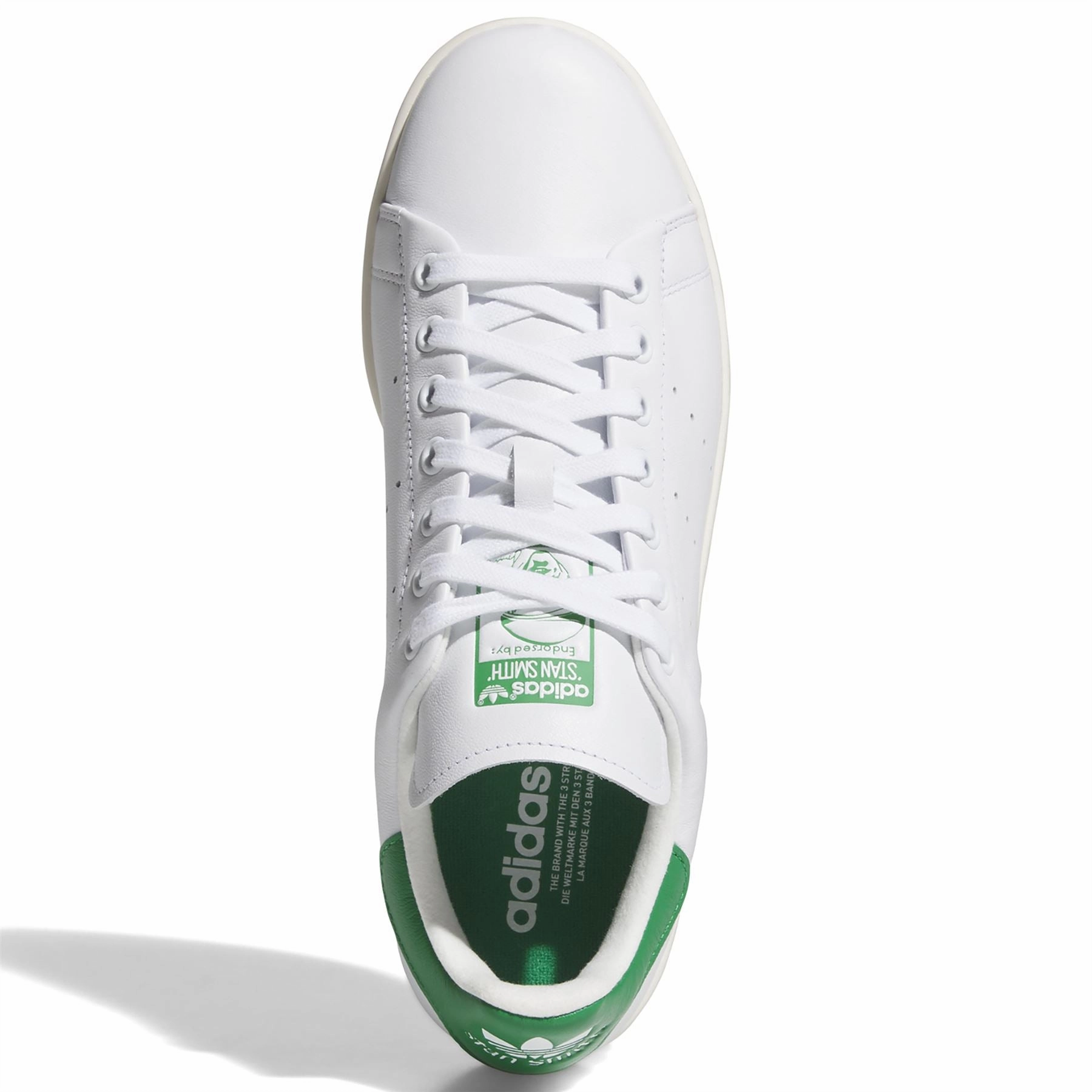 Stan Smith Spikeless Golf Shoes White/Green Adidas Men's Apparel