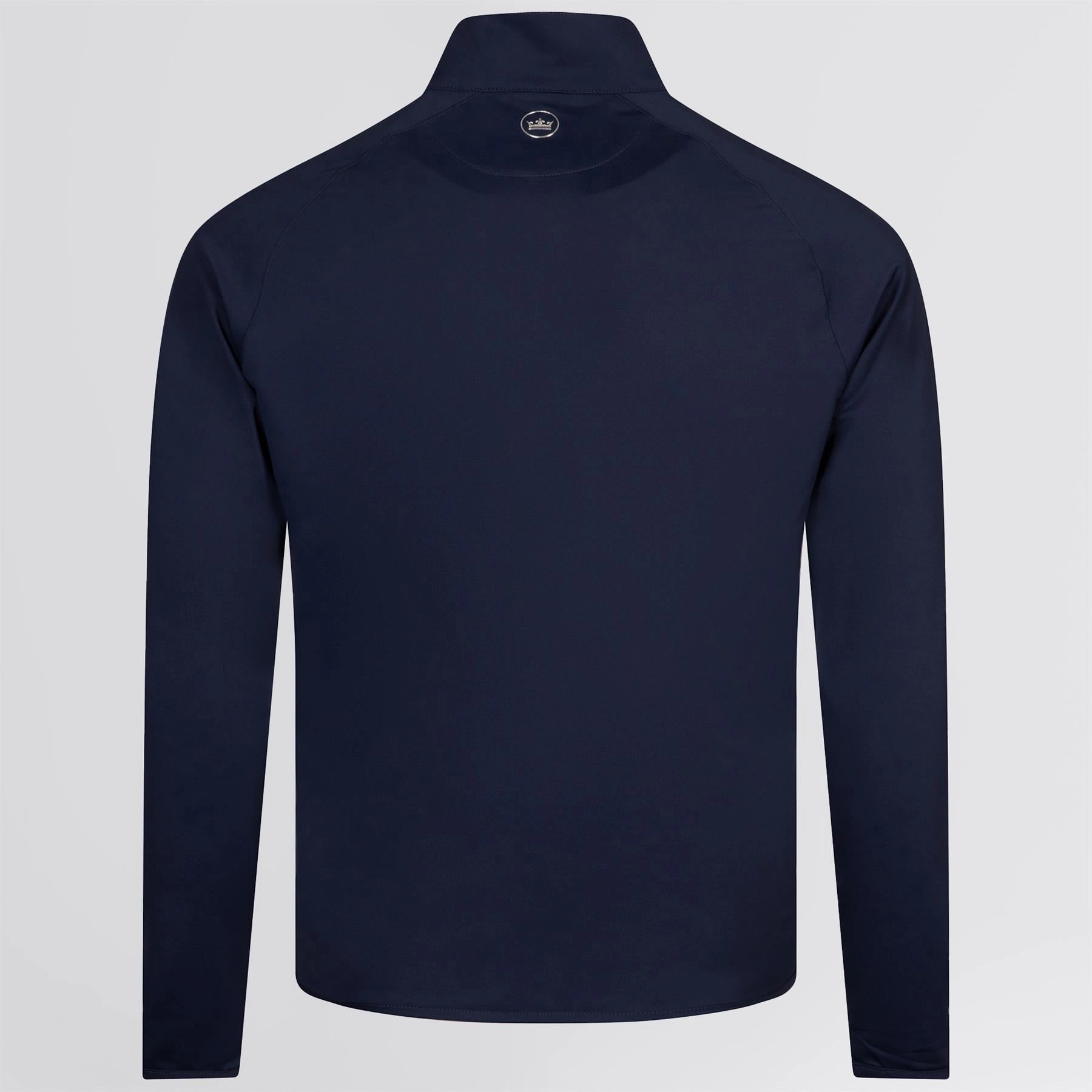 Stealth Performance Quarter Zip Mid Layer Navy Peter Millar Menswear Collection