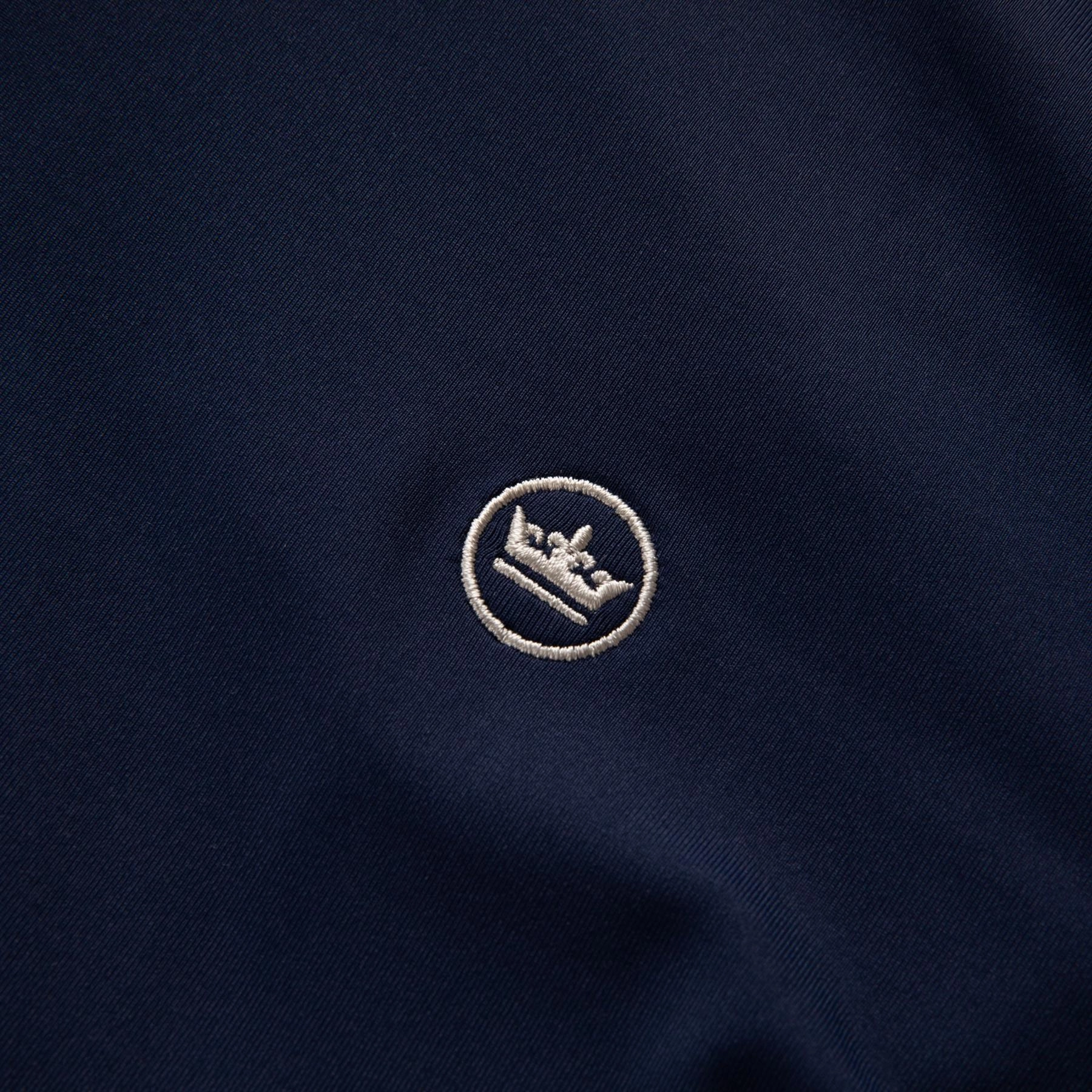 Stealth Performance Quarter Zip Mid Layer Navy Peter Millar Menswear Collection