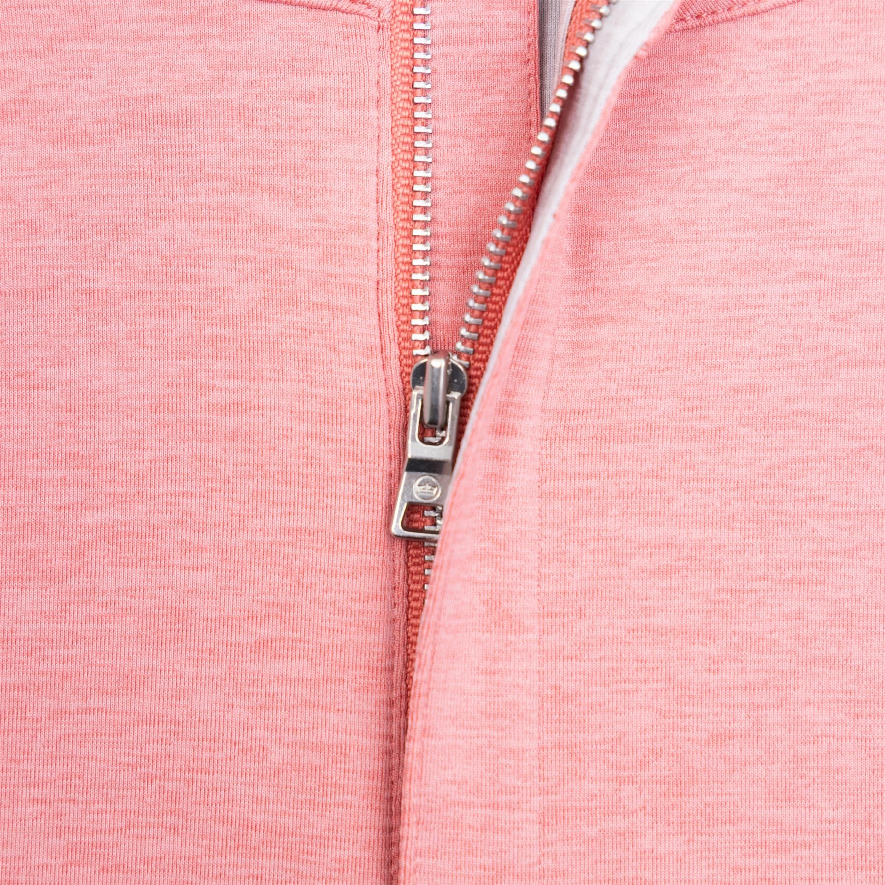 Stealth Performance Quarter Zip Mid Layer Pink Crepe Peter Millar Menswear Collection