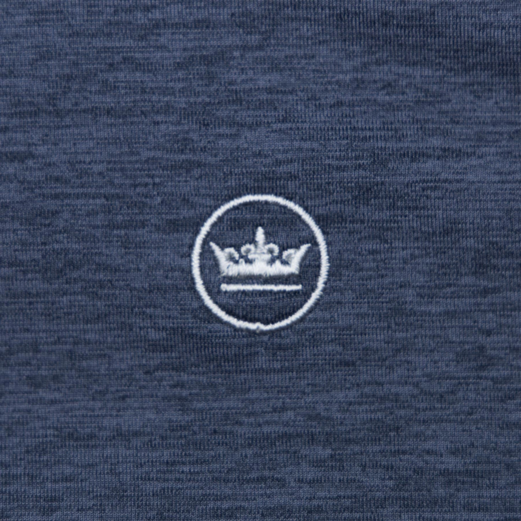 Stealth Performance Quarter Zip Mid Layer Steel Peter Millar Menswear Collection