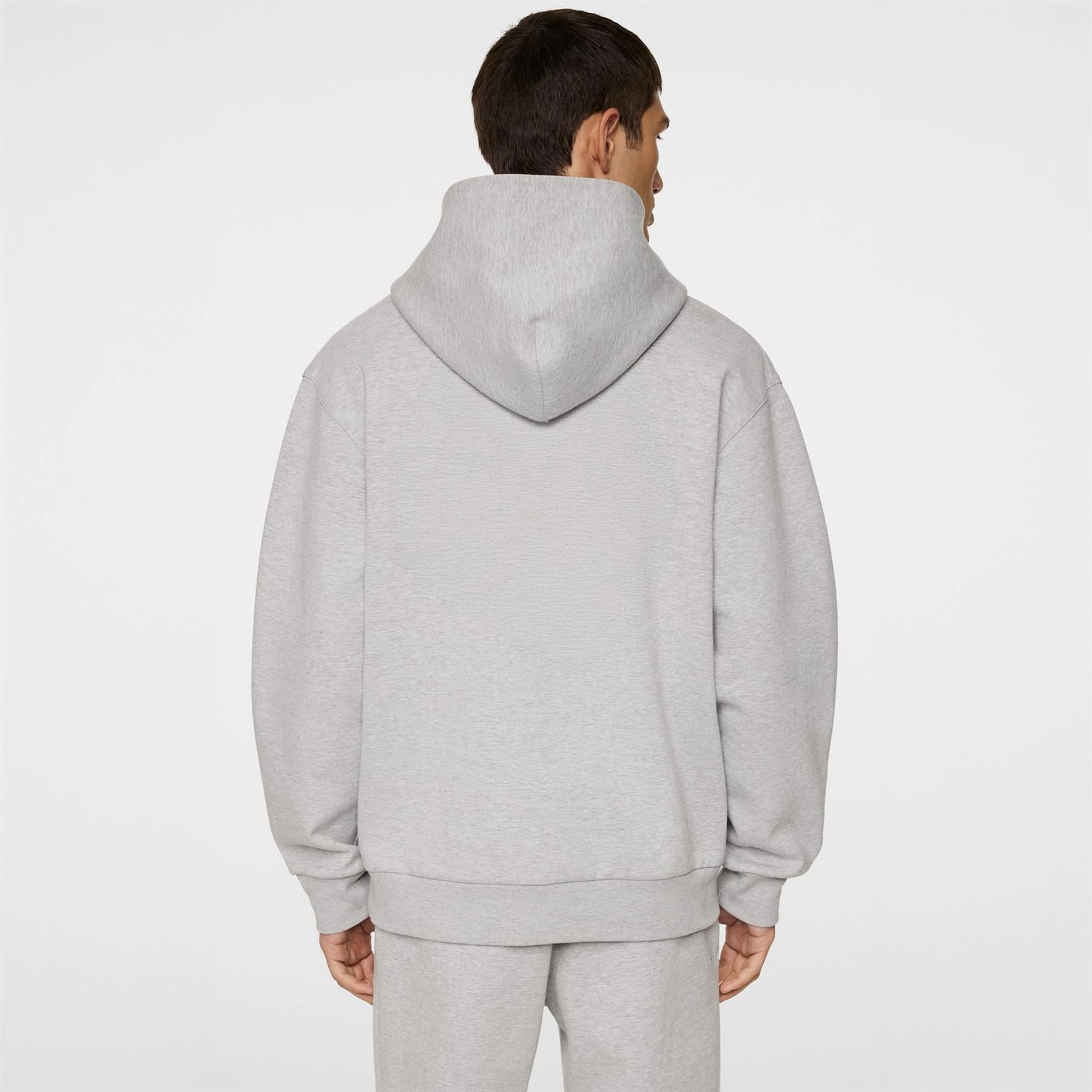 Steffen Hoodie Light Grey Melange J.Lindeberg Golfwear for Men