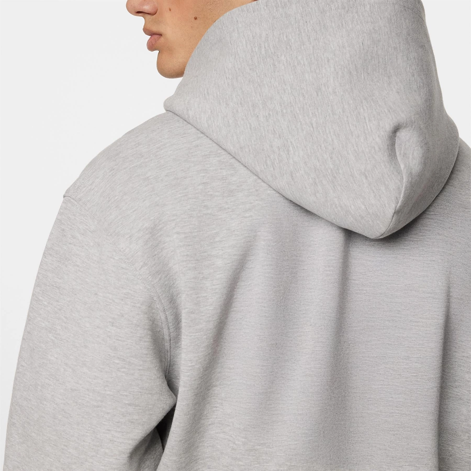 Steffen Hoodie Light Grey Melange J.Lindeberg Golfwear for Men