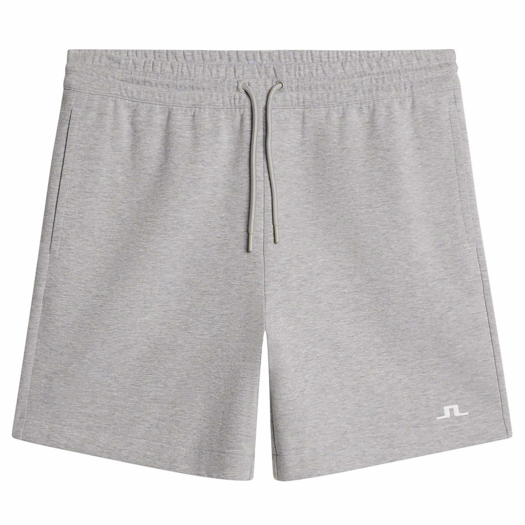 Steffen Sweatshirt Shorts Light Grey Melange J.Lindeberg Golfwear for Men