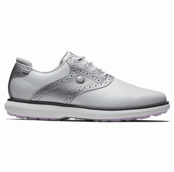Knit Sneakers, Smooth Finish Shoes, Bold Color Shoes Street Casual Trainers FootJoy Ladies Traditions Golf Shoes 97990 Lightweight Runners