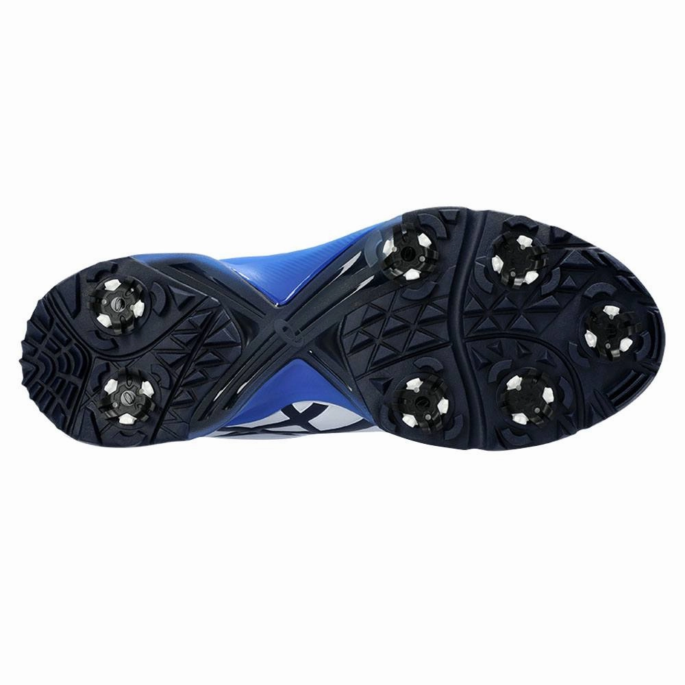 Breathable Everyday Sneakers ASICS Gel-Ace Pro M Standard Golf Shoes White/Midnight Blue - 24 Men Footbed Sandals