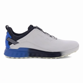 Classic Athletic Look Street Style Ecco S-Three BOA Golf Shoes 102914 Comfort Fit Trainers