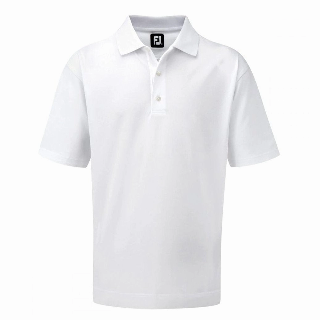 monochrome clothing style Stretch Trousers FootJoy Stretch Pique Solid Golf Polo Shirt 91789 Multi-Pocket Jacket