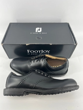 Walking-Friendly Sneakers Summer Beach Sandals Footjoy Myjoys Golf Shoes 52270 Traditional Professional Black 11 Extra Narrow Everyday Fit Futuristic Shoes