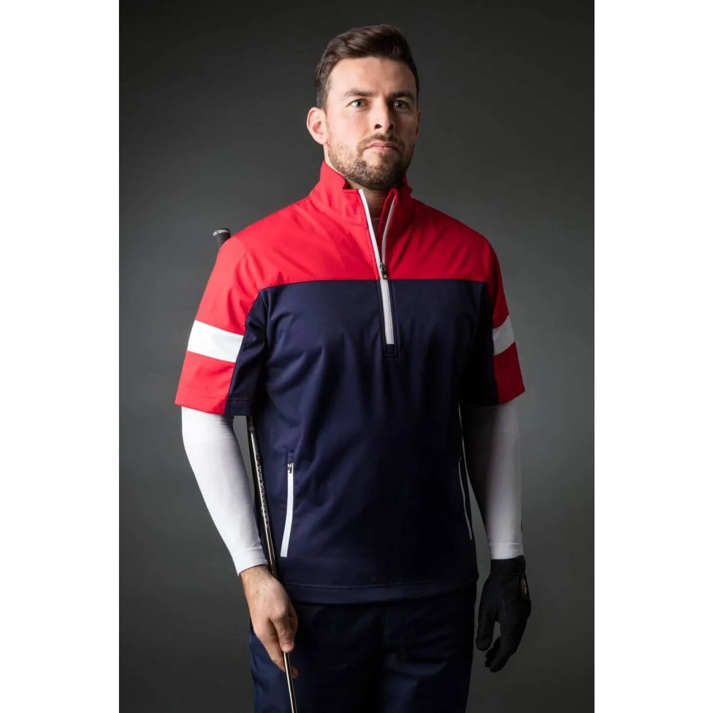 Sunderland Cortina Half Sleeve Golf Windshirt SUNMW85