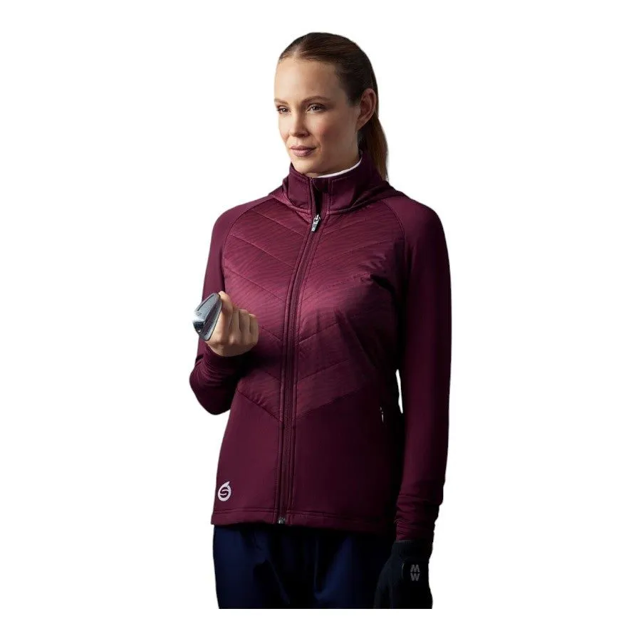 Sunderland Ladies Sarenne Hybrid Quilted Thermal Golf Jacket SUNLC95