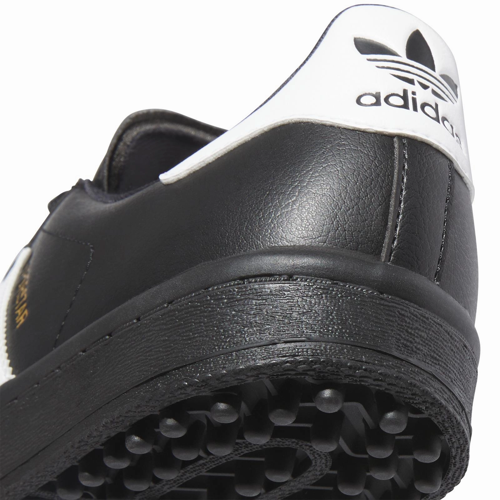 Superstar Spikeless Golf Shoes Black/White Adidas Men's Sportswear
