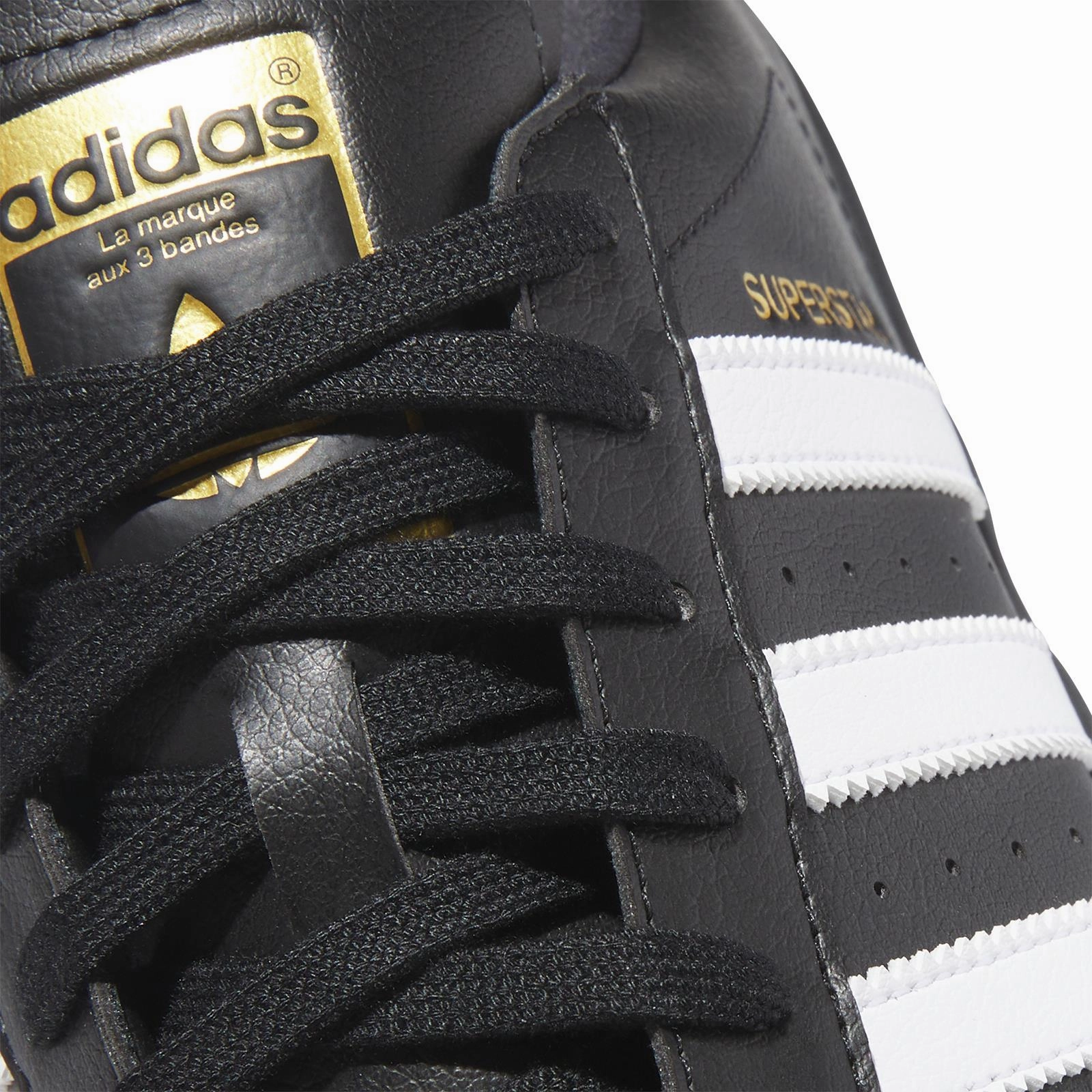 Superstar Spikeless Golf Shoes Black/White Adidas Men's Sportswear