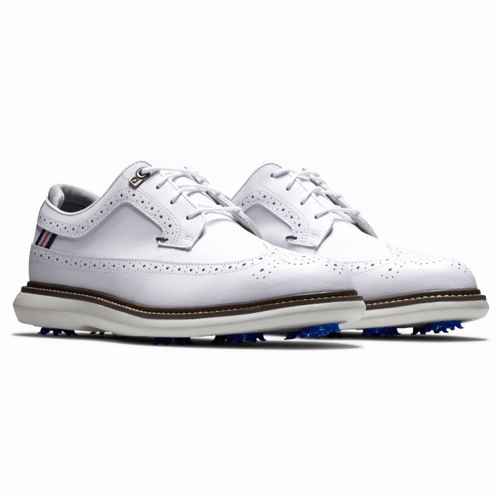 FootJoy Traditions Golf Shoes 57910 Breathable Trainers, Minimal Sneakers