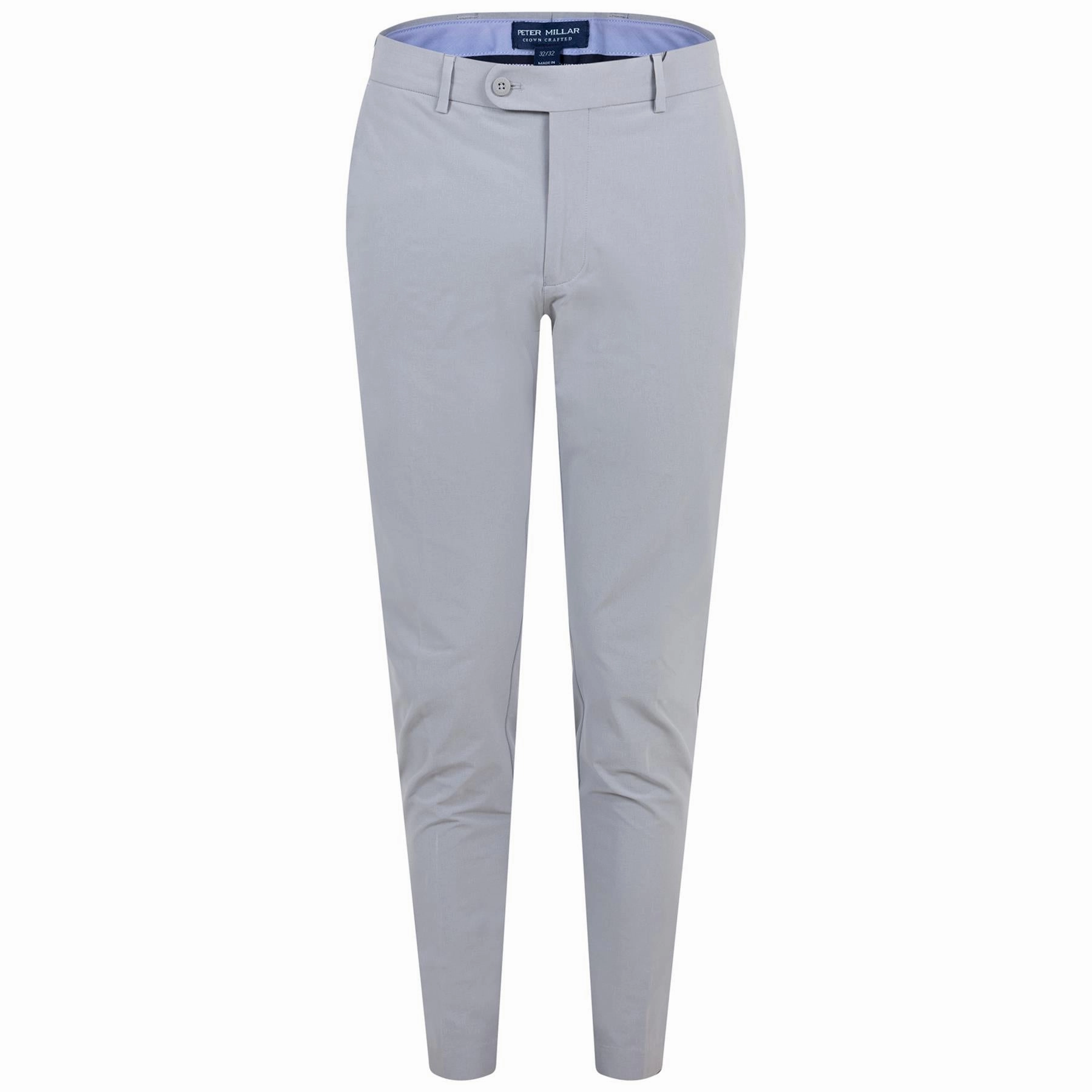 Surge Performance Trousers Gale Grey Peter Millar clothing for men