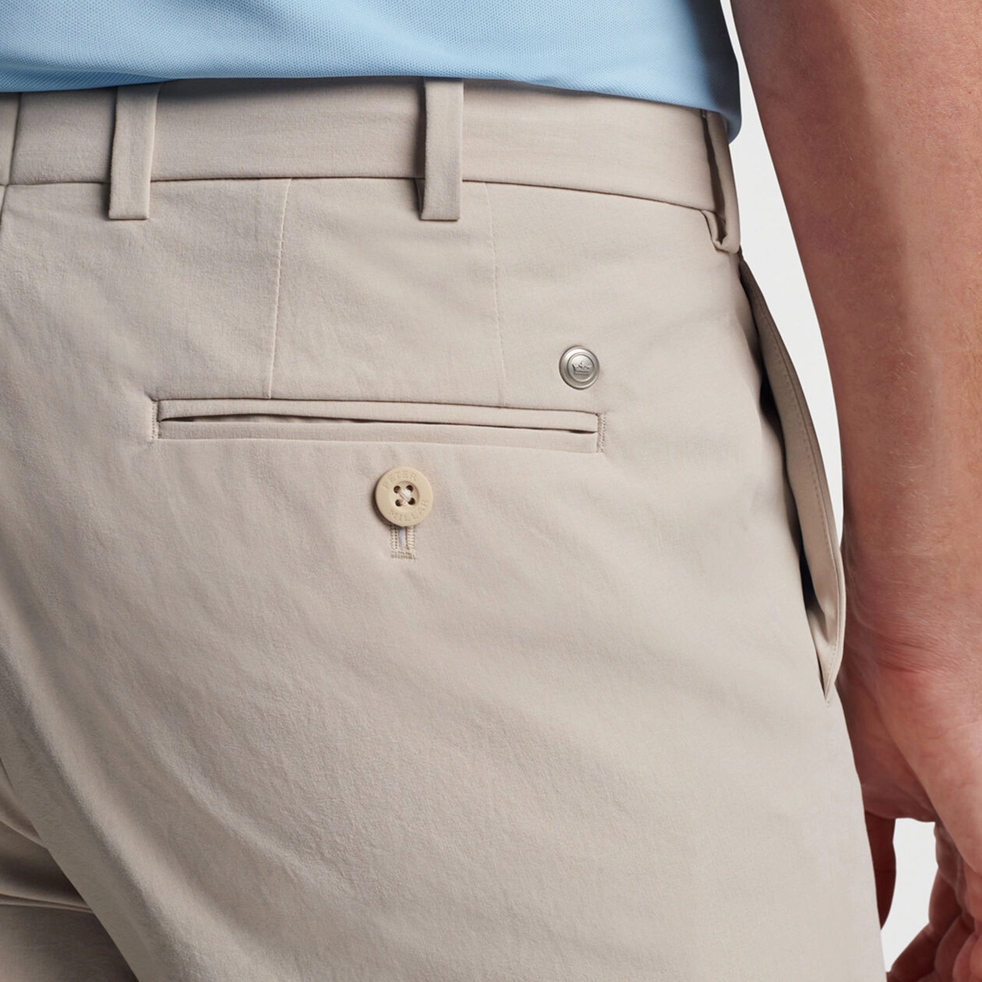 Surge Performance Trousers Oatmeal Peter Millar Menswear Collection