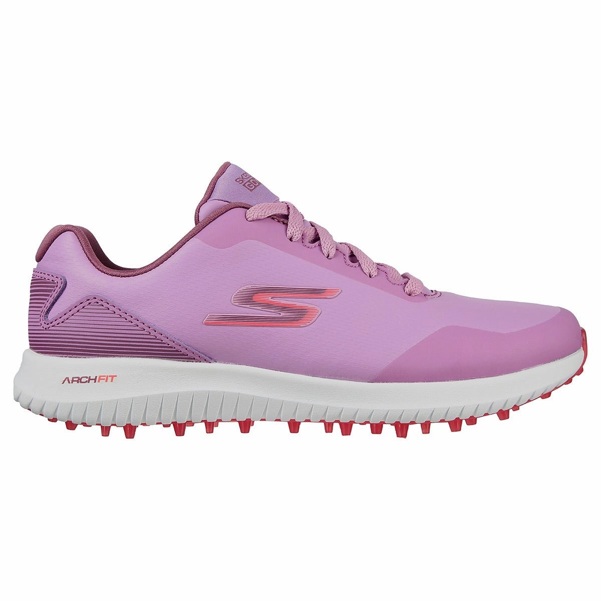 Swift Fit Skechers Ladies Go Golf Max 2 Golf Shoes 123030 Daily Motion Durable Sneakers, Pull-On Sneakers, Lightweight Shoes
