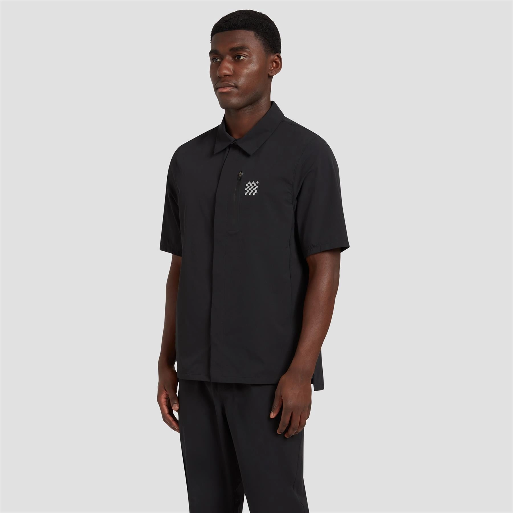 Tailored Frontier Polo Black Manors mens classic apparel