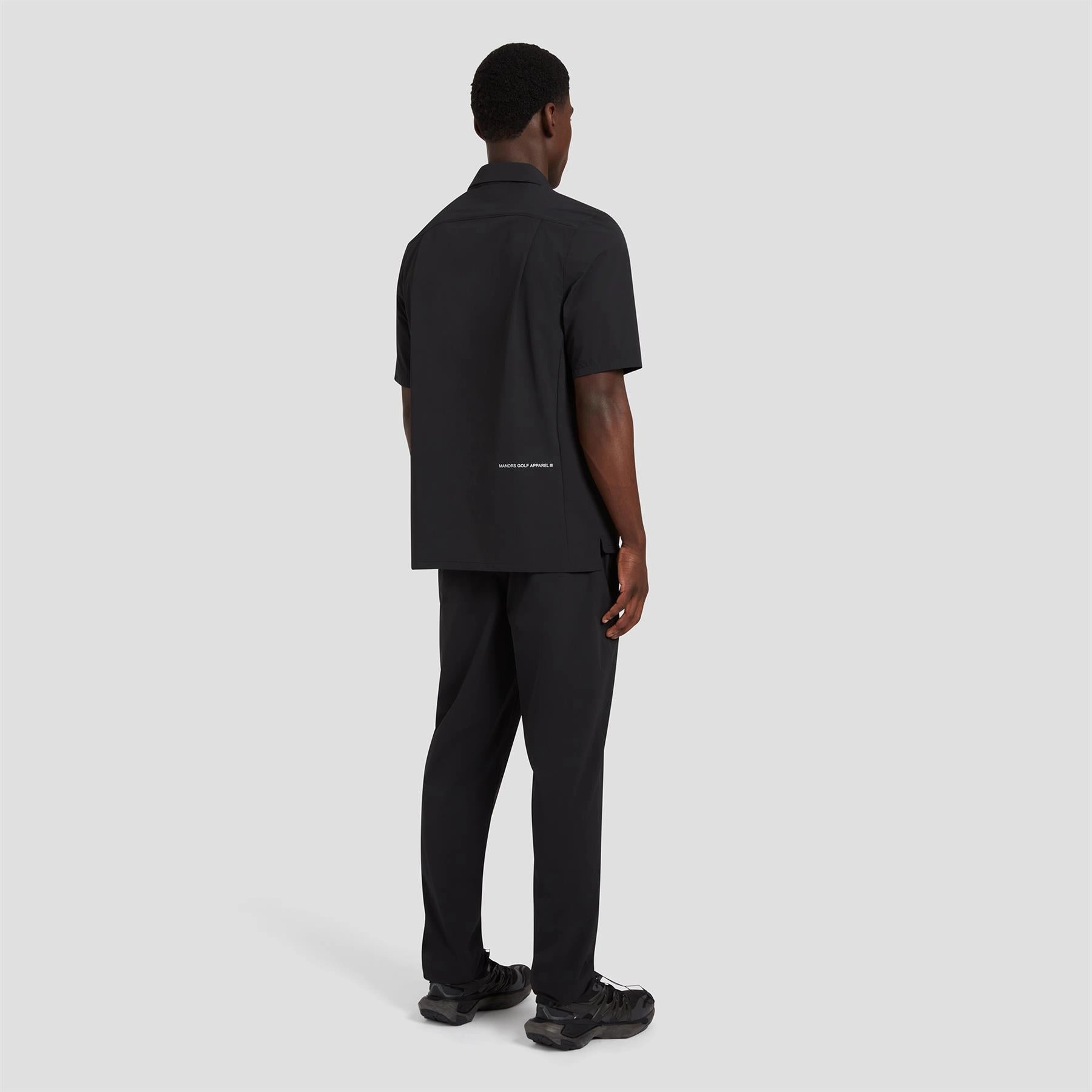 Tailored Frontier Polo Black Manors Men's Classic Apparel
