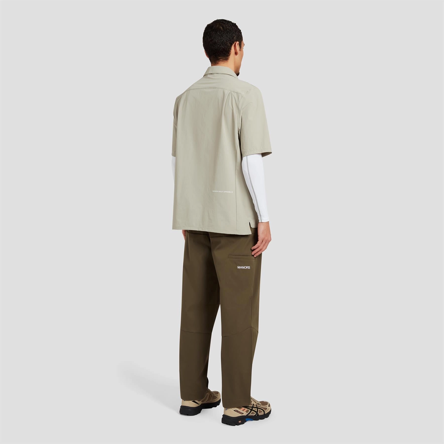 Tailored Frontier Polo Taupe Manors Men's Classic Apparel