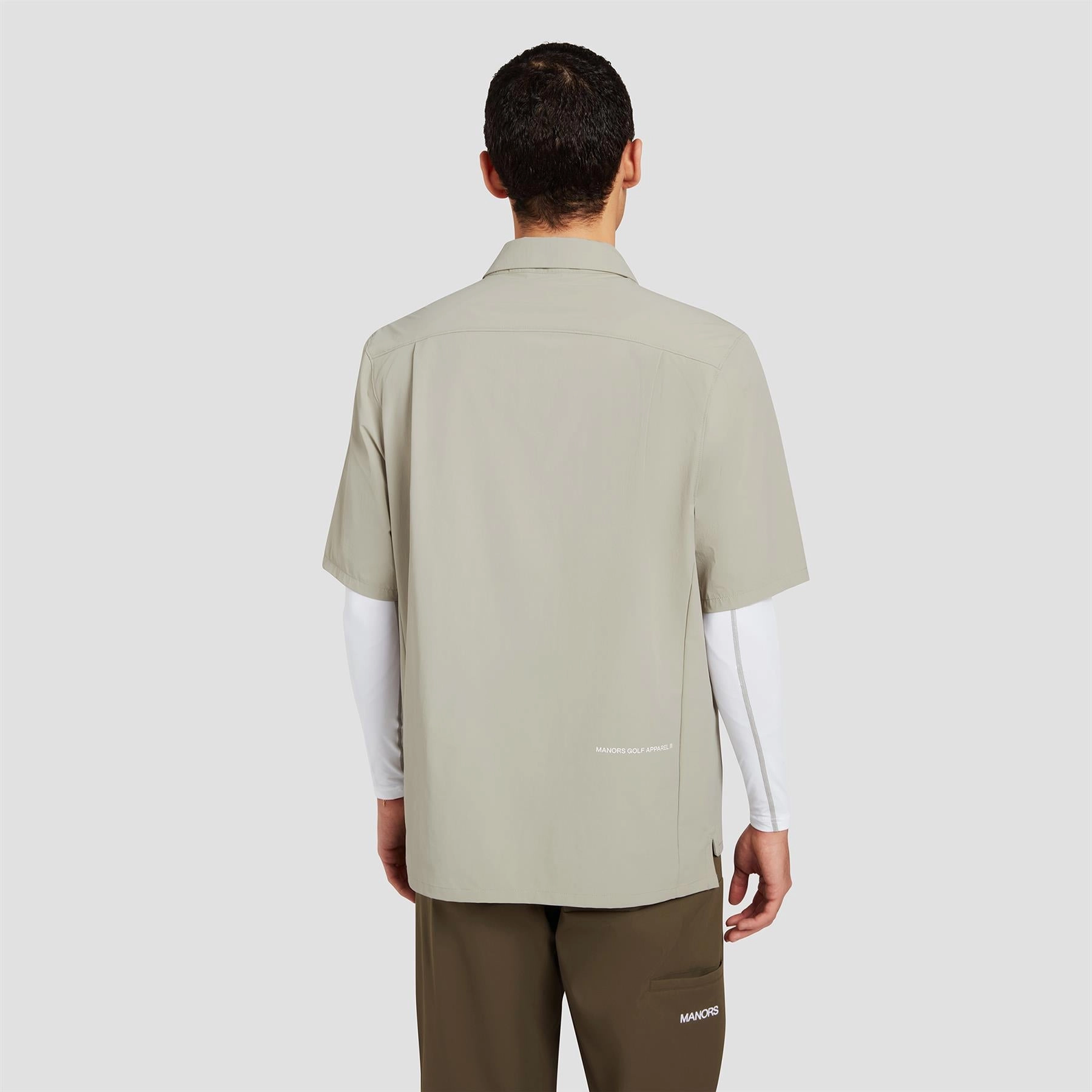 Tailored Frontier Polo Taupe Manors Men's Classic Apparel