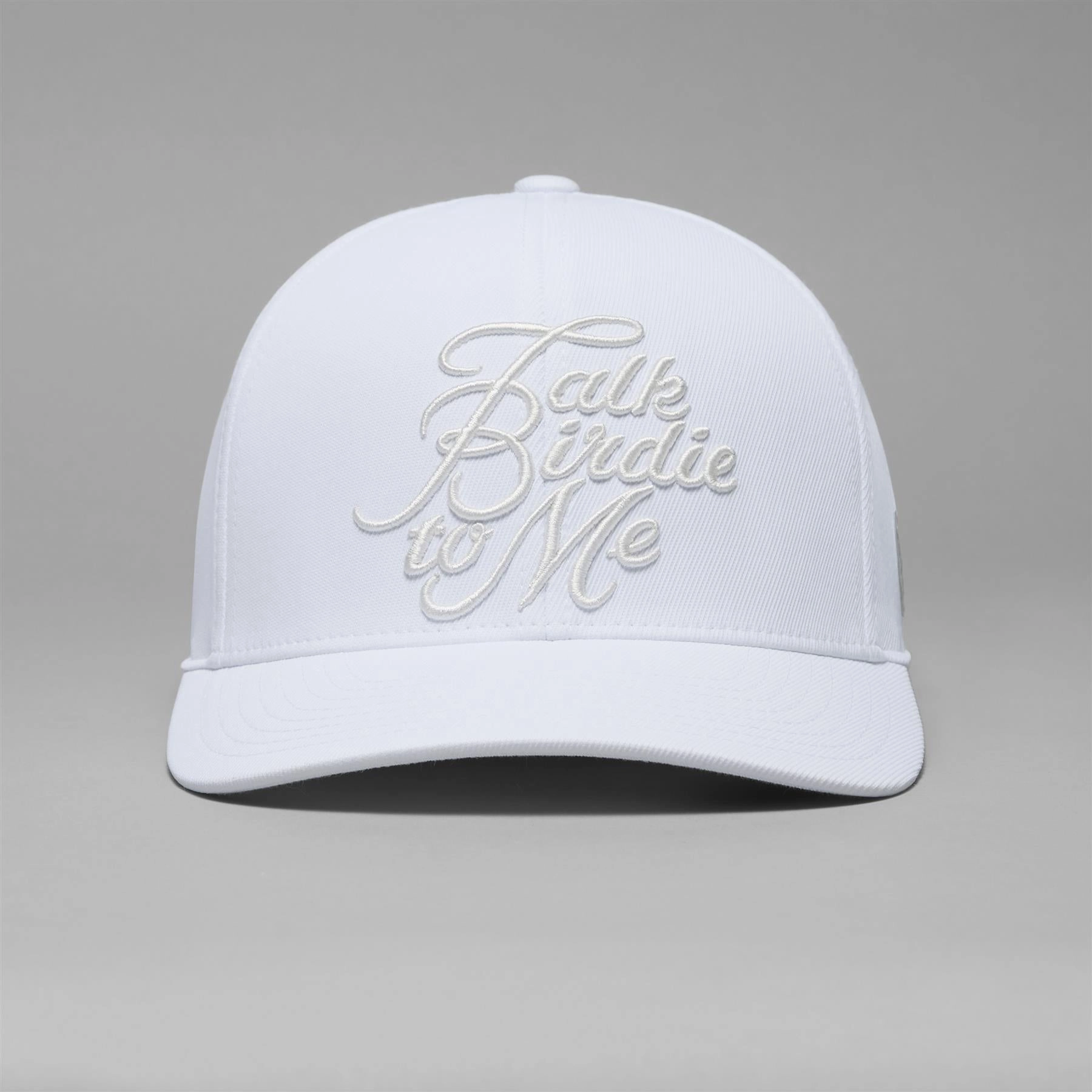 Talk Birdie To Me Stretch Twill Snapback Hat Snow G/Fore Men's Fashion