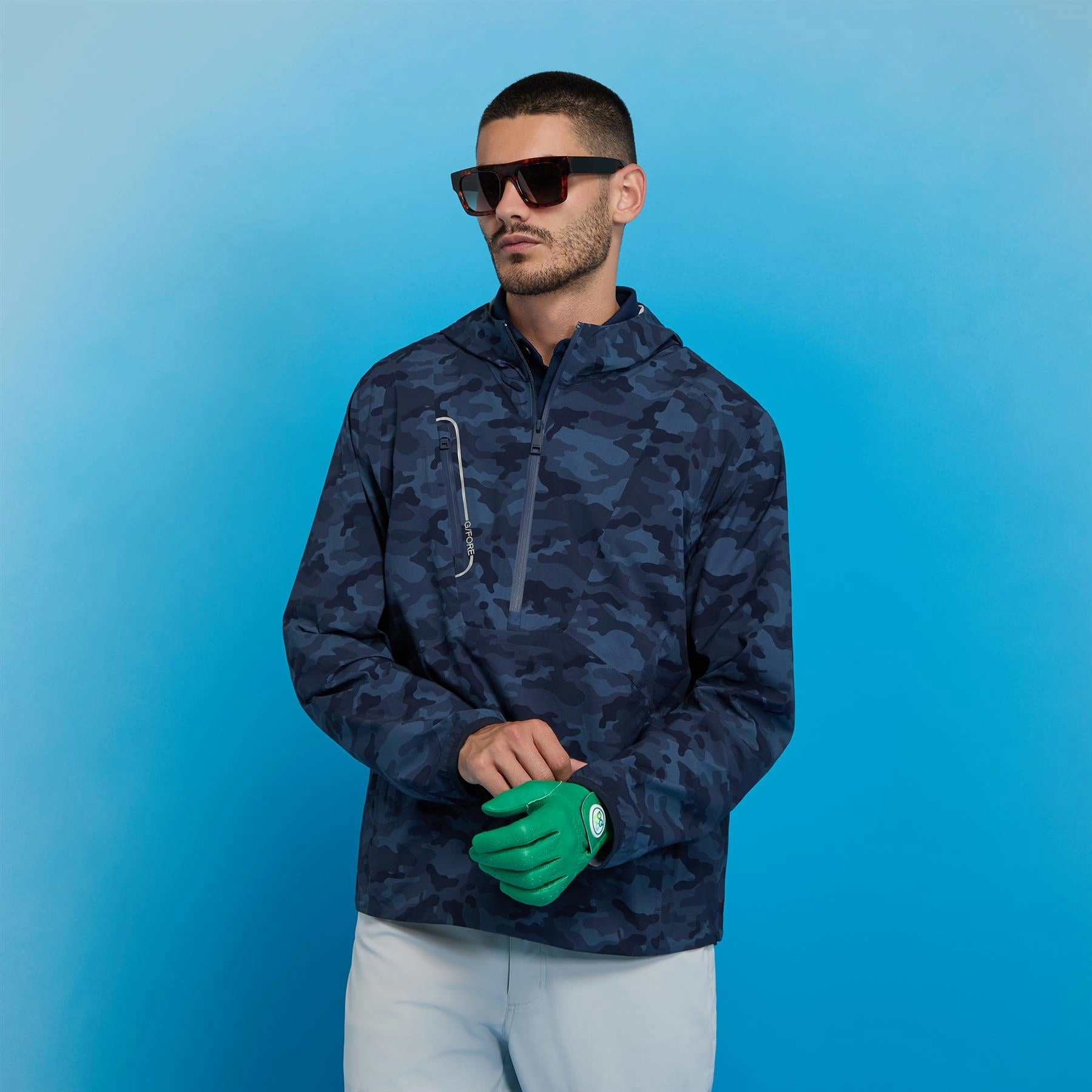 Tech Hooded Pullover Twilight Camo G/Fore Men's Fashion