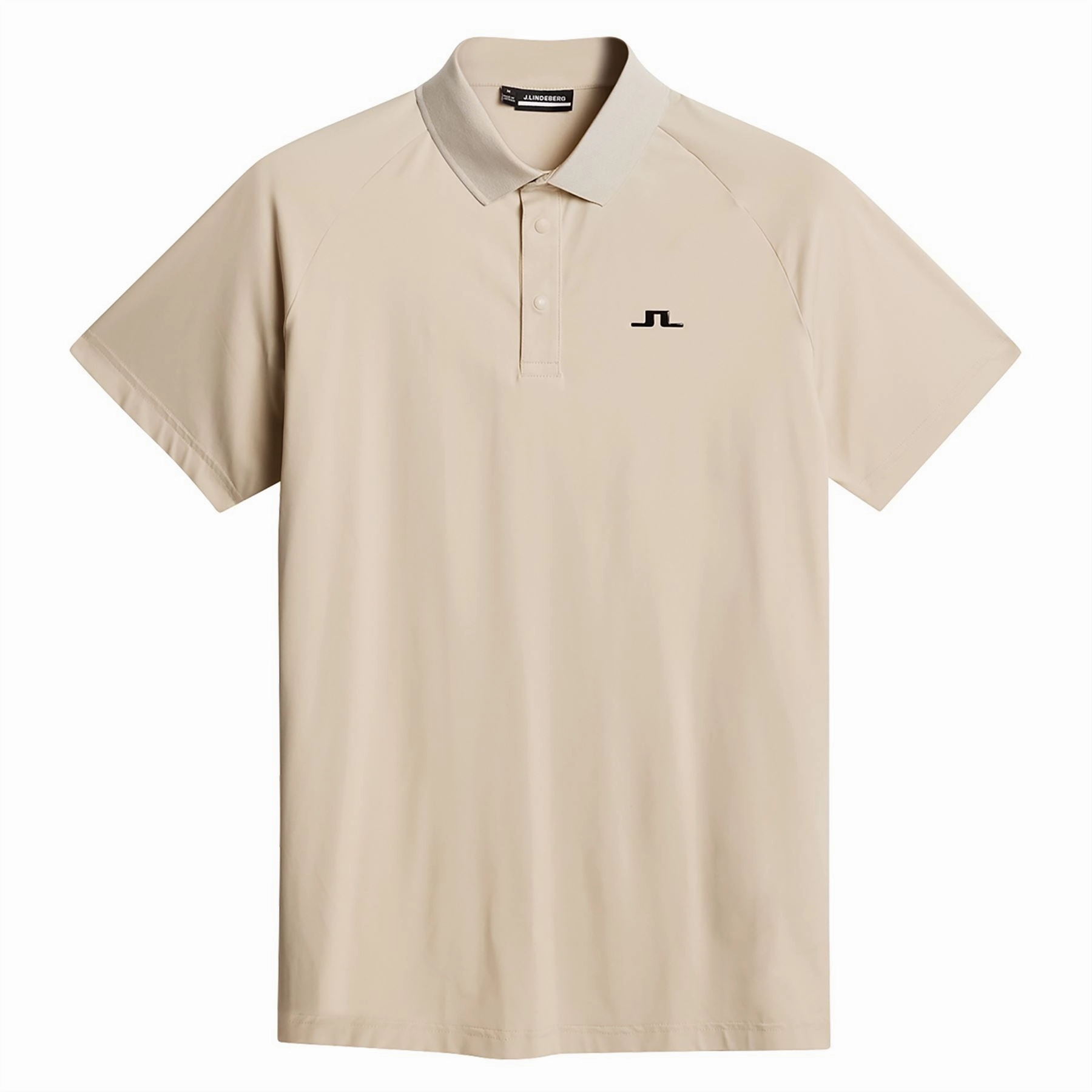 Tech Hybrid Regular Fit Polo Moonbeam J.Lindeberg Golfwear for Men