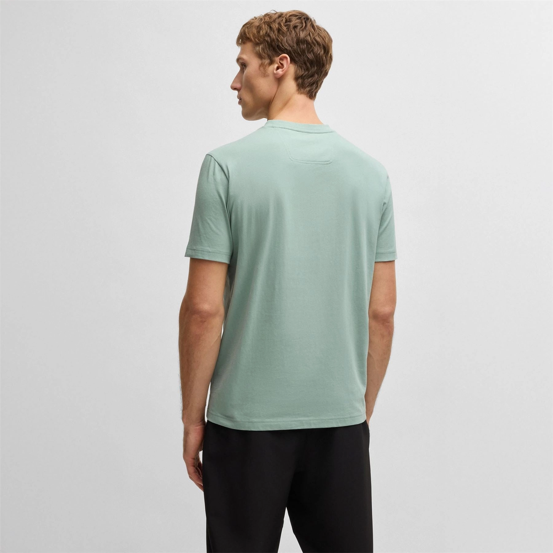 Tee Logo Heritage T-Shirt Open Green Boss Men's Fashion