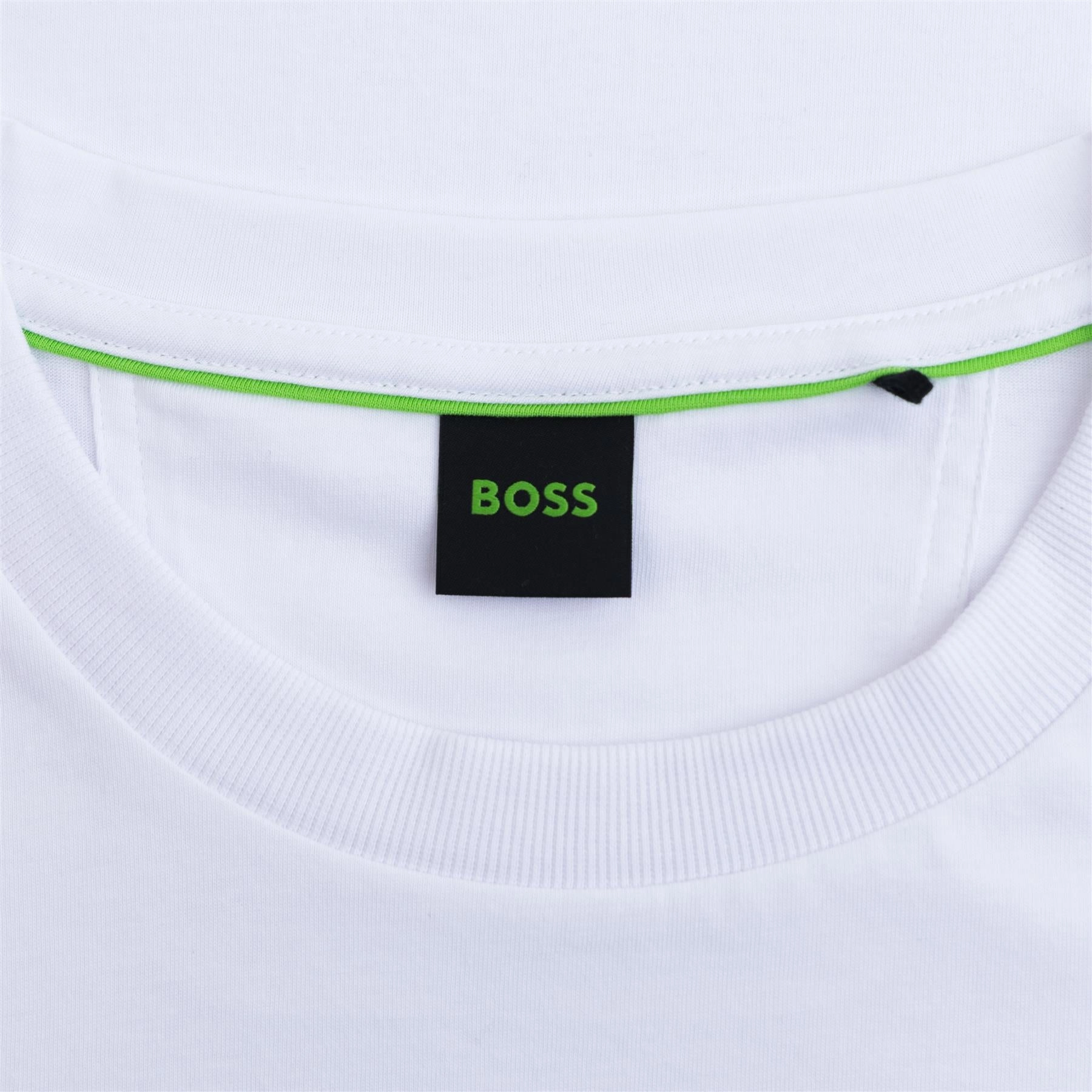 Tee Logo Heritage T-Shirt White Boss Men's Fashion
