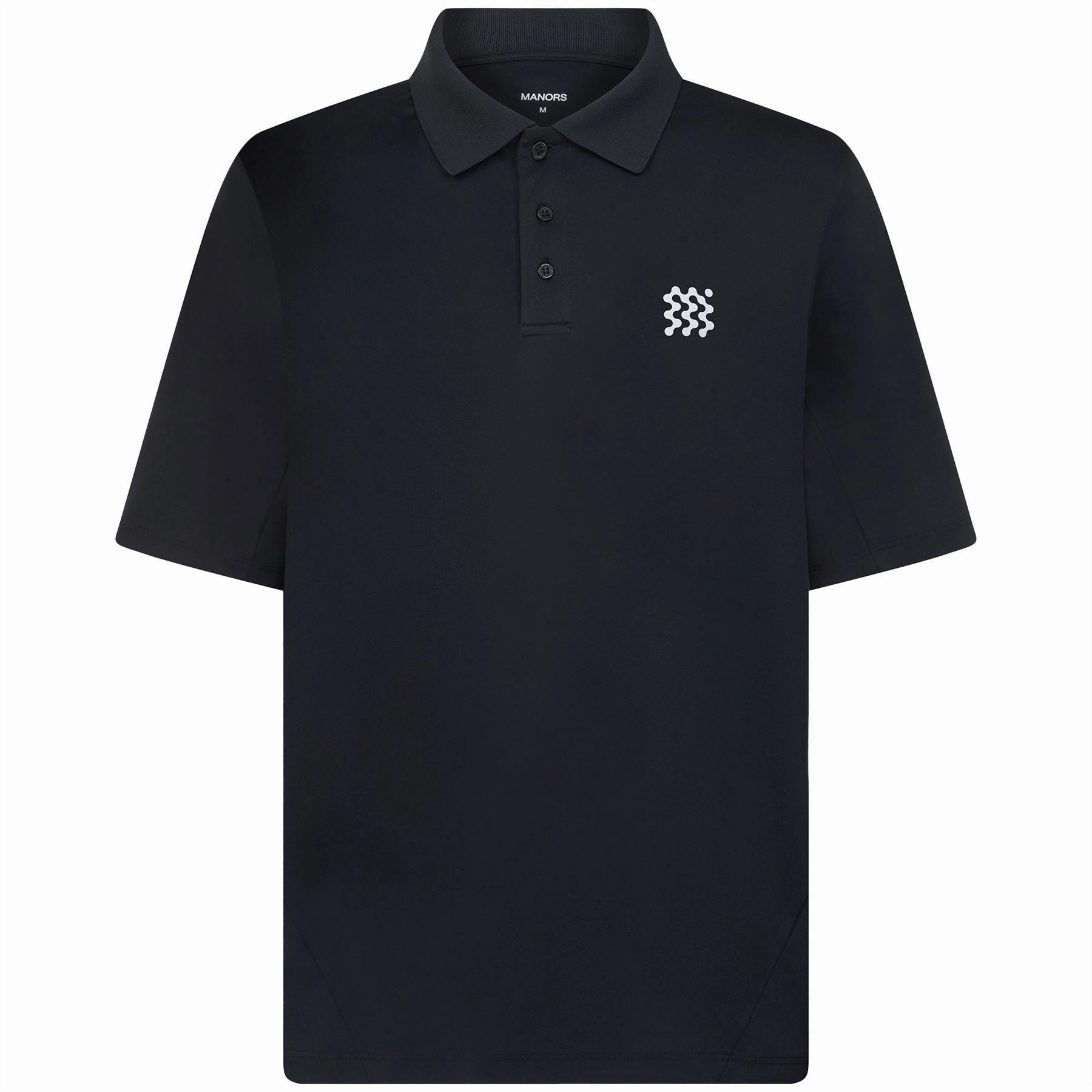 The Course Polo Black Manors Men's Classic Apparel