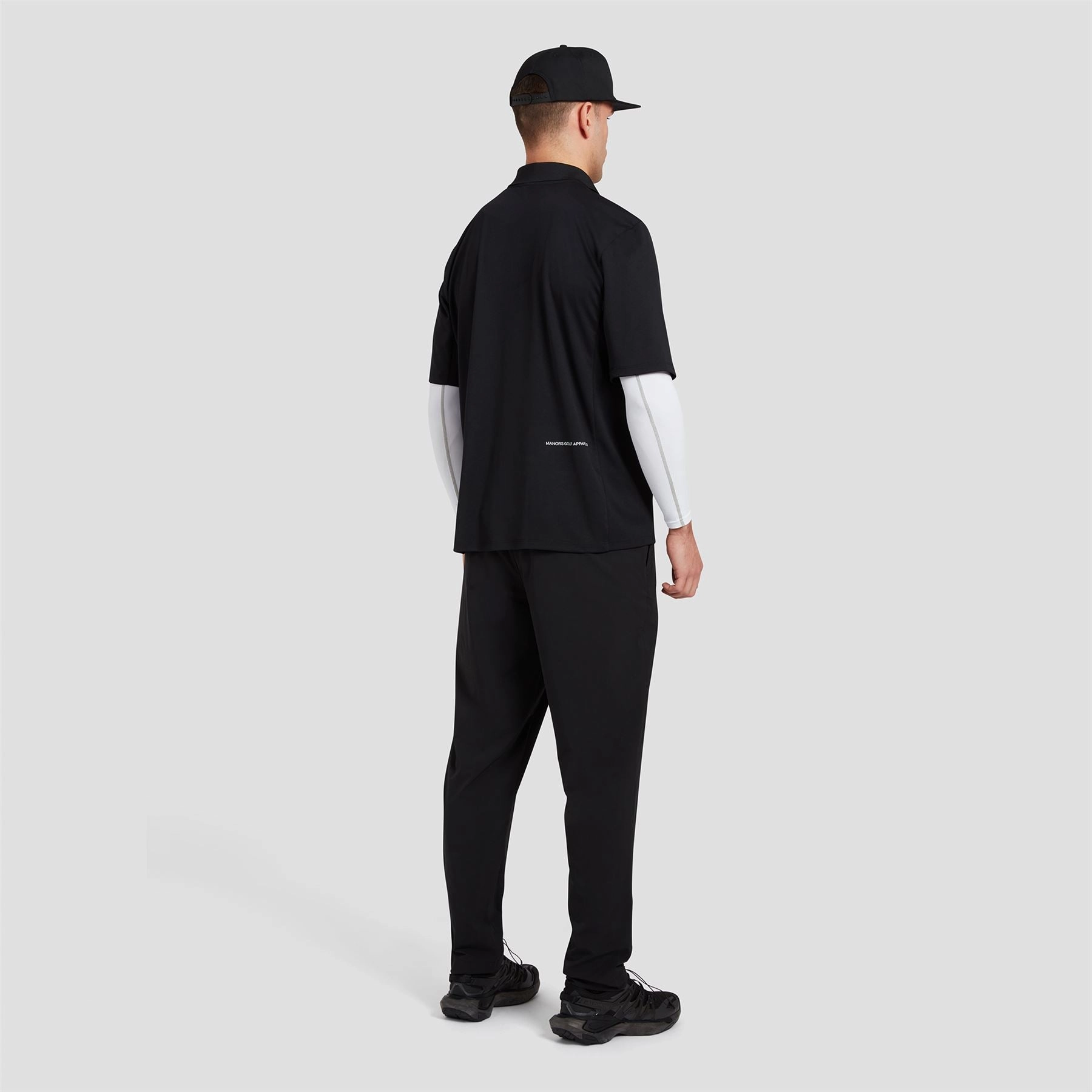The Course Polo Black Manors Men's Classic Apparel