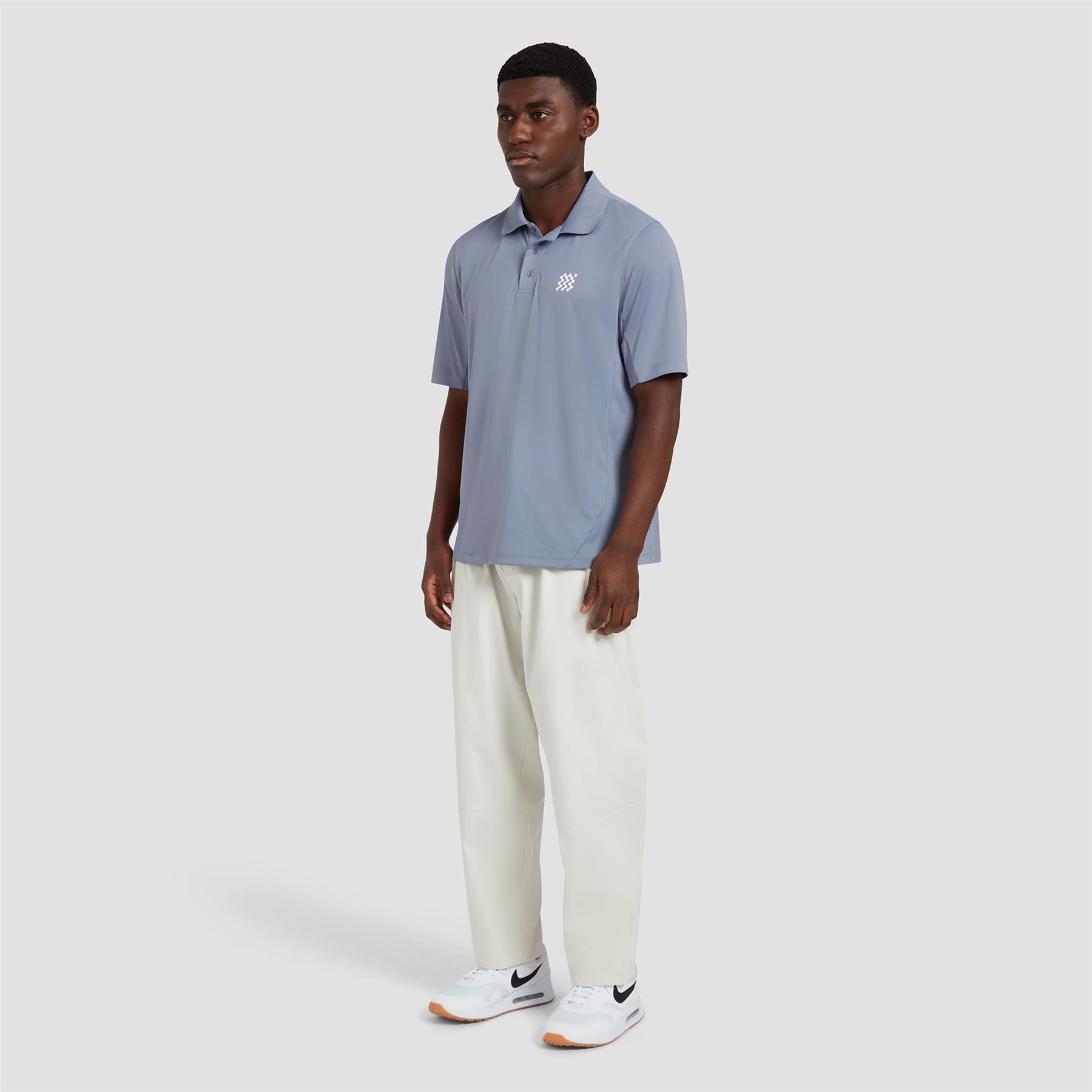 The Course Polo Blue Manors Men's Classic Apparel