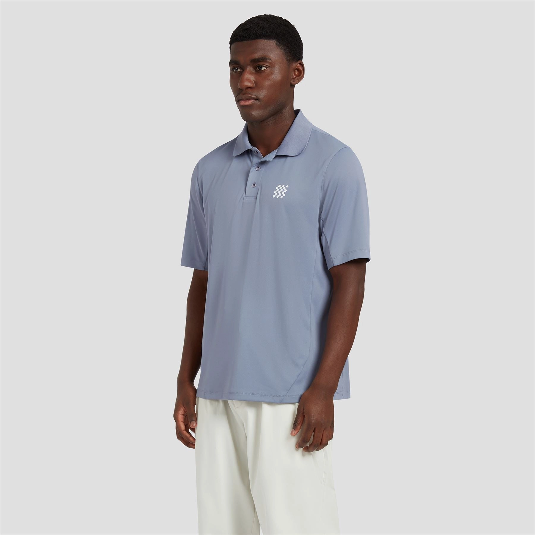 The Course Polo Blue Manors Men's Classic Apparel